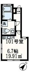 グランジェ南大沢の物件間取画像